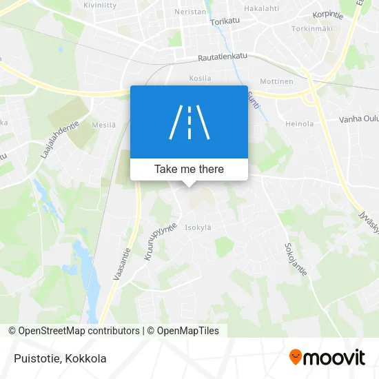 Puistotie map