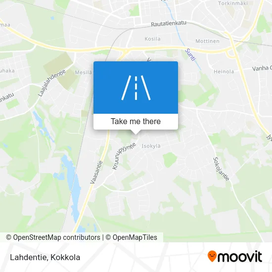 Lahdentie map