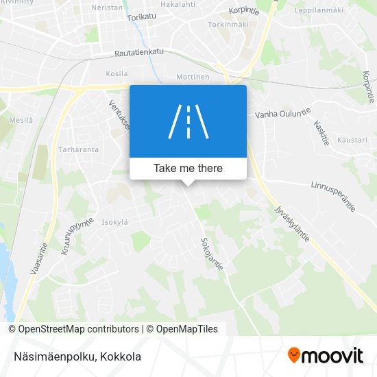 Näsimäenpolku map
