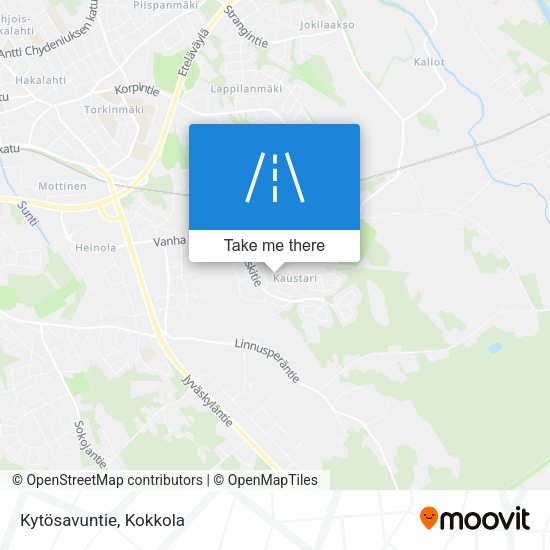 Kytösavuntie map
