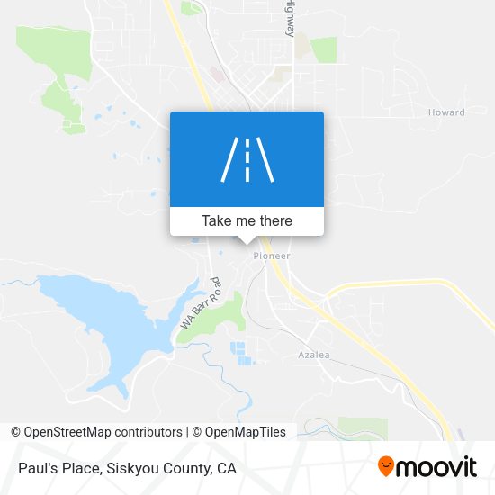 Paul's Place map