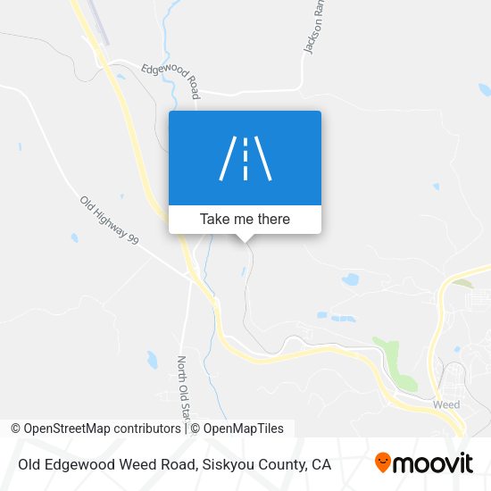 Mapa de Old Edgewood Weed Road