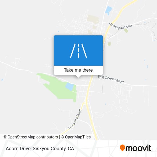 Acorn Drive map