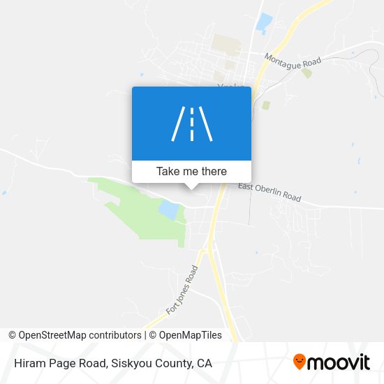 Hiram Page Road map