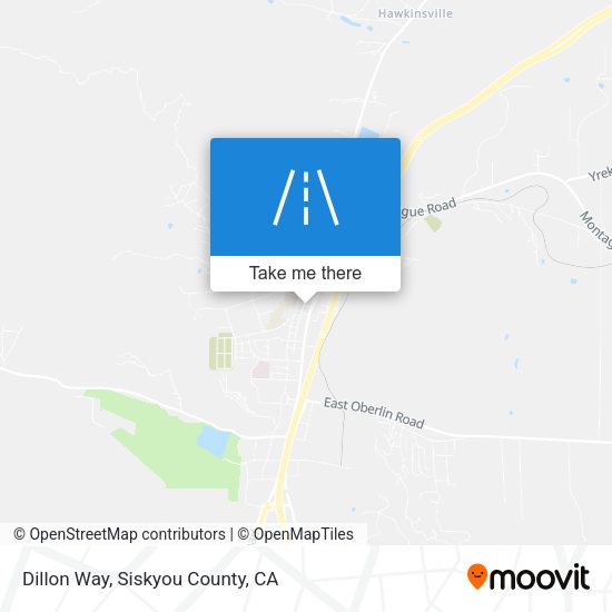 Dillon Way map