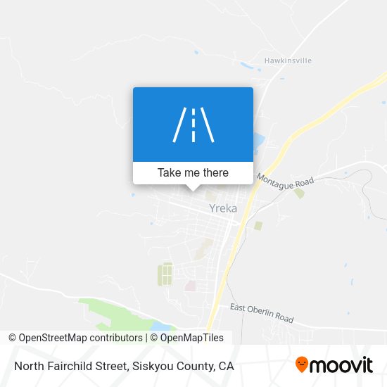 North Fairchild Street map