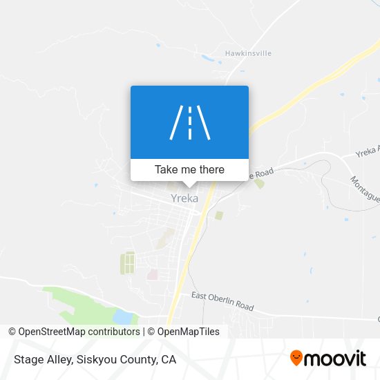 Stage Alley map