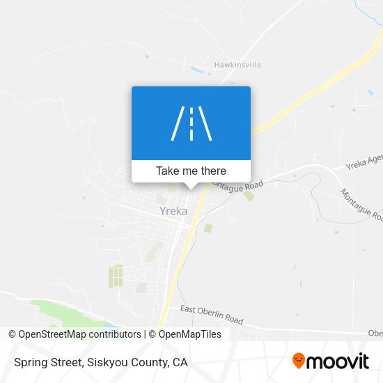 Mapa de Spring Street