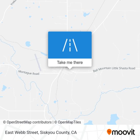 Mapa de East Webb Street
