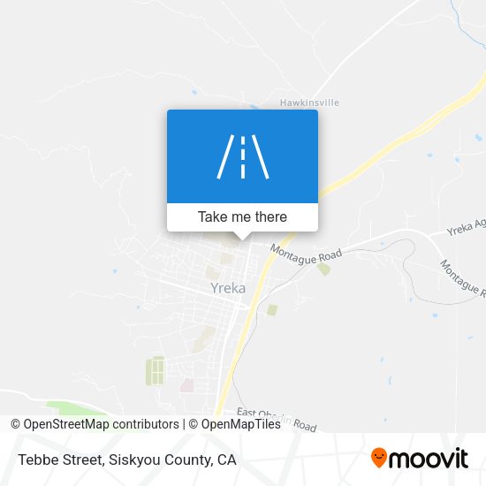 Tebbe Street map