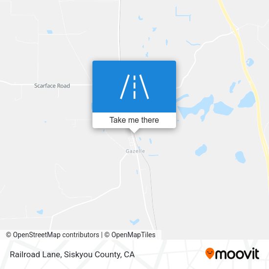 Mapa de Railroad Lane