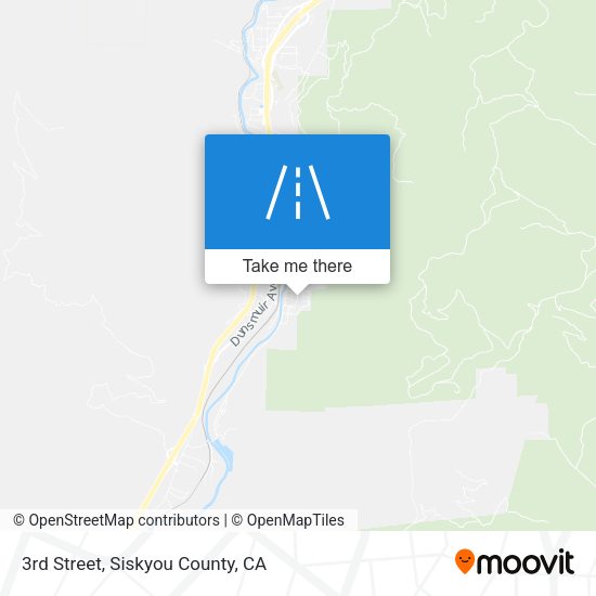 3rd Street map