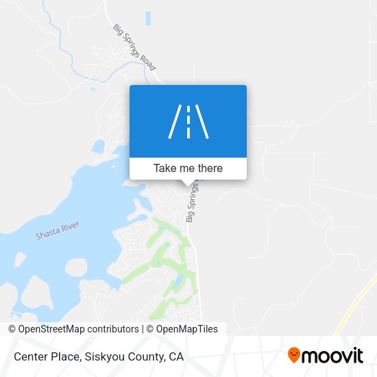 Center Place map