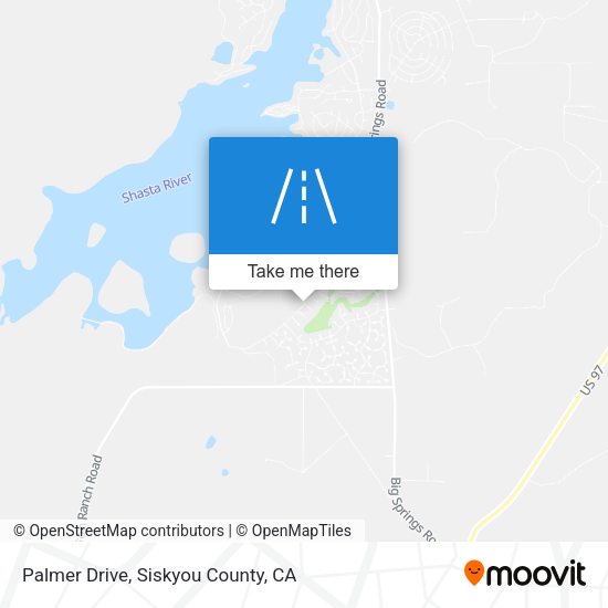 Palmer Drive map