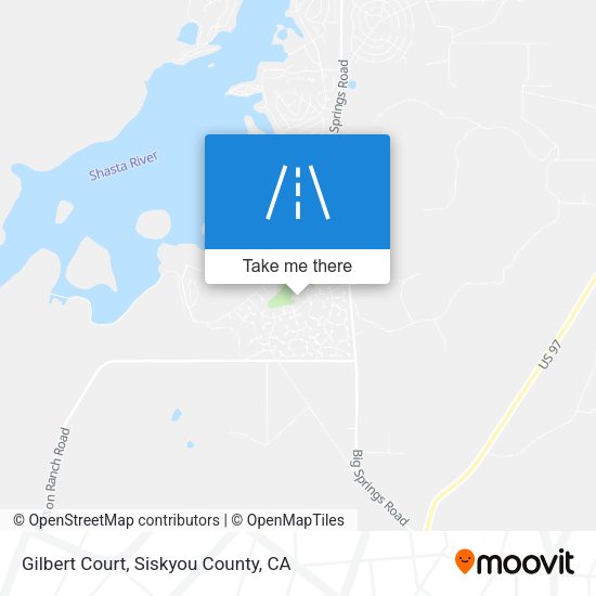 Gilbert Court map