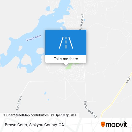 Mapa de Brown Court