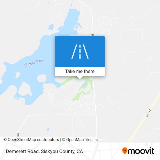 Mapa de Demerett Road