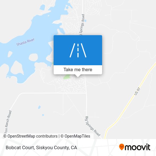 Bobcat Court map