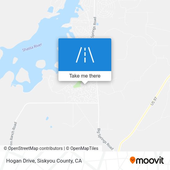 Hogan Drive map