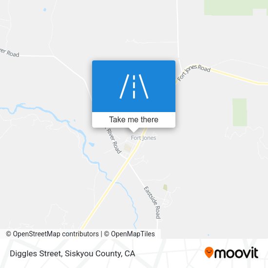 Diggles Street map