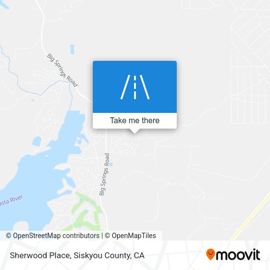 Mapa de Sherwood Place