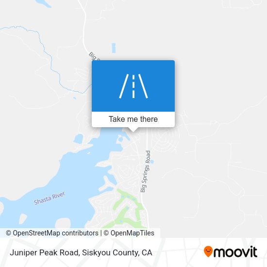 Mapa de Juniper Peak Road