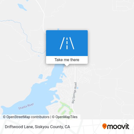 Driftwood Lane map