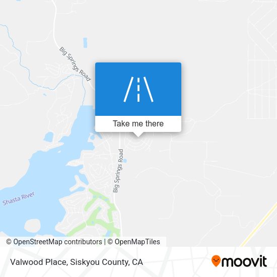 Valwood Place map