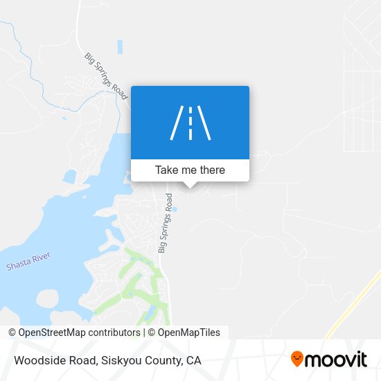 Mapa de Woodside Road