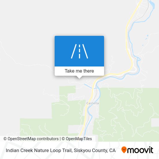 Mapa de Indian Creek Nature Loop Trail
