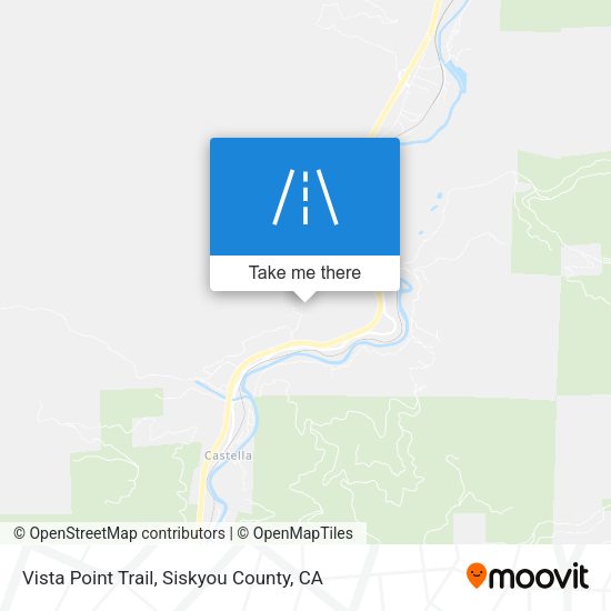 Vista Point Trail map