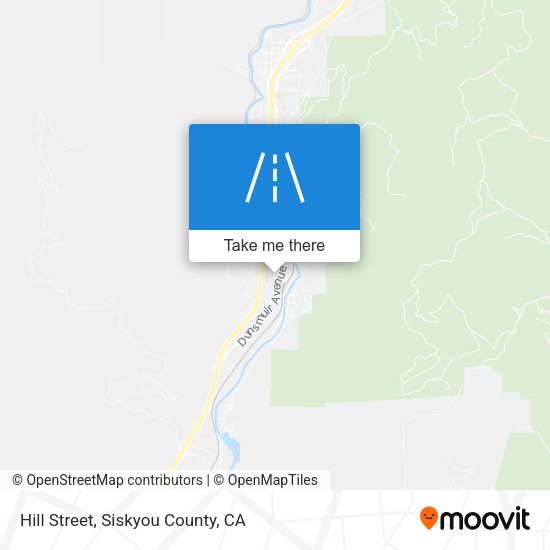 Mapa de Hill Street