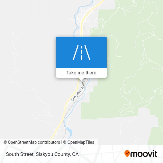 South Street map