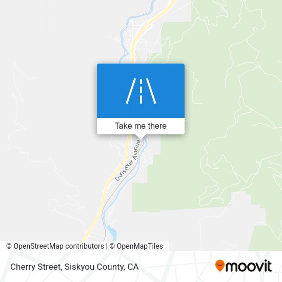 Cherry Street map