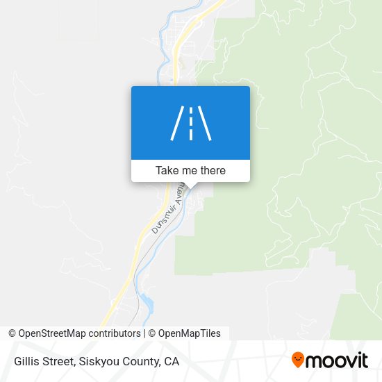 Gillis Street map