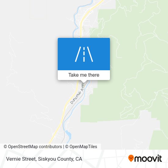 Vernie Street map