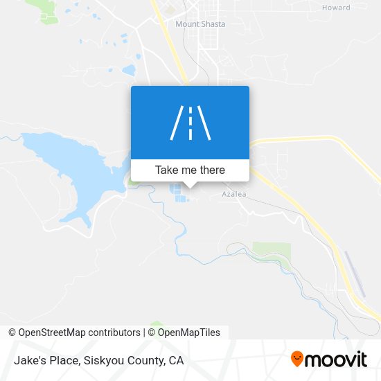 Jake's Place map