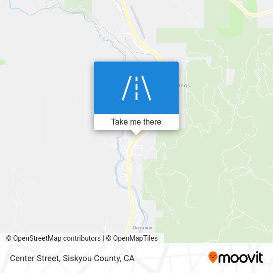 Center Street map