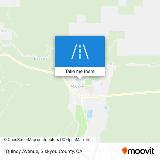 Mapa de Quincy Avenue