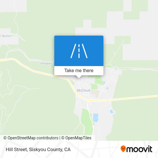 Hill Street map