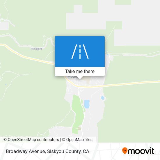 Mapa de Broadway Avenue