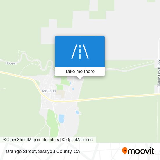 Orange Street map
