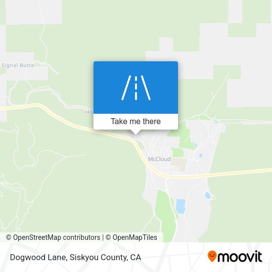 Mapa de Dogwood Lane