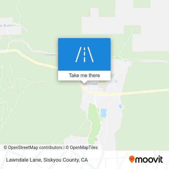 Mapa de Lawndale Lane