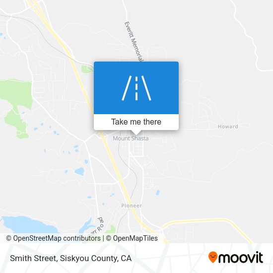 Smith Street map