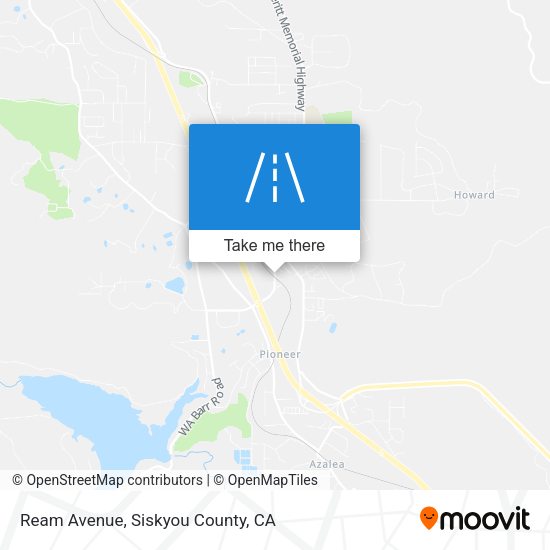 Mapa de Ream Avenue