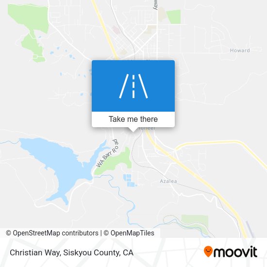 Mapa de Christian Way