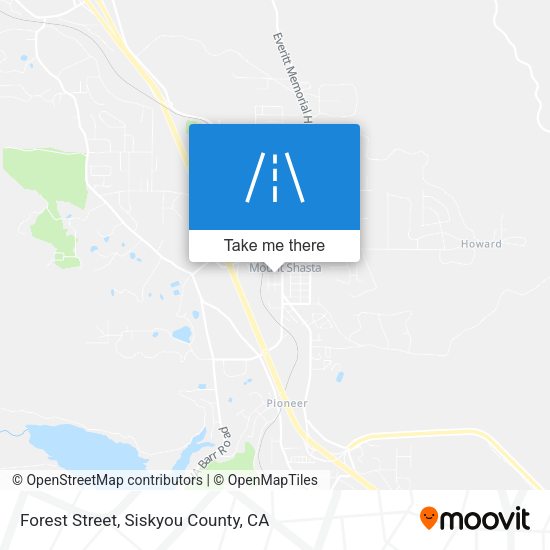 Forest Street map