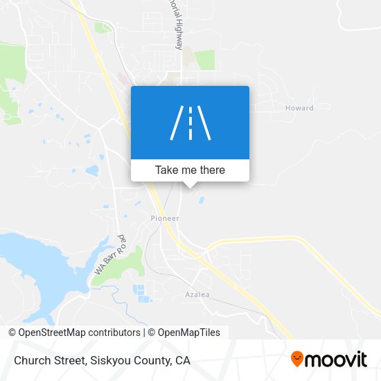 Church Street map