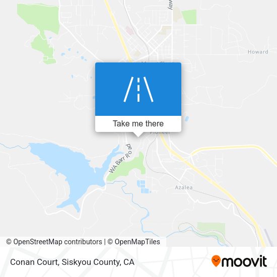 Conan Court map